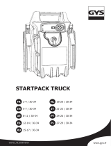 GYS STARTPACK TRUCK Instrukcja obsługi