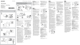 Sony ICFP26 Instrukcja obsługi