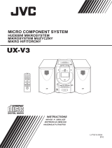 JVC UX-V3 Instrukcja obsługi