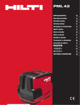 Hilti PML 42 Instrukcja obsługi