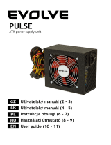 Evolve power supply 450W ATX Instrukcja obsługi