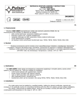 Pulsar AWO205PU Instrukcja obsługi