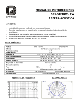 Optimus SPS-5121PW Instrukcja obsługi