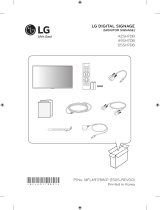 LG 49SH7DB Skrócona instrukcja instalacji