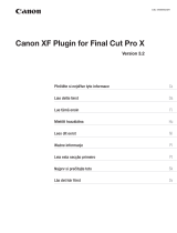 Canon XC15 Instrukcja obsługi