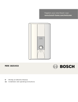 Bosch RDE1821415/03 Instrukcja obsługi