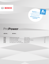 Bosch MFW4 Serie Instrukcja obsługi