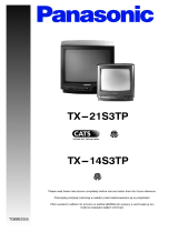 Panasonic TX21S3TP Instrukcja obsługi