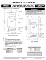 Dacor IWD27 Planning Guide for Wall Oven and Warming Drawer Combination