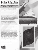 PSB Speakers Speaker CWA-1 Instrukcja obsługi