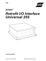 ESAB Aristo Retrofit I/O Interface Universal 255 Instrukcja obsługi