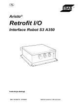 ESAB Retrofit I/O Interface Robot S3 A350 - Aristo® For ABB Instrukcja obsługi