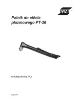 ESAB PT 26 Instrukcja obsługi