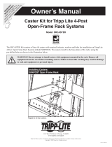 Tripp Lite SRCASTER Rack Instrukcja obsługi