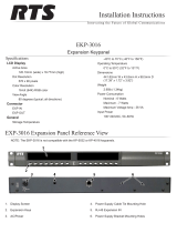 RTS Ekp-3016 Instrukcja obsługi