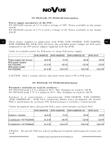 Novus NV-PS38A48 Instrukcja obsługi
