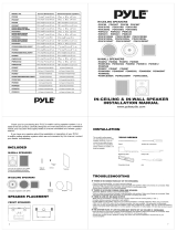 Pyle 3 x PDIC60 Instrukcja obsługi