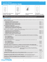 Lutron PD-6ANS-LA Instrukcja obsługi