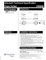 Moen DN0808ORB Instrukcja instalacji