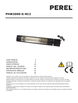 Perel PHW2000-G-RC2 Instrukcja obsługi