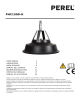 Perel PHC1500-H2 Instrukcja obsługi