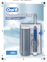 Braun MD18, 8500 Professional Care OxyJet Instrukcja obsługi