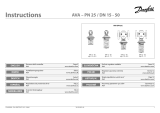 Danfoss AVA (Generation 2006) Instrukcja obsługi