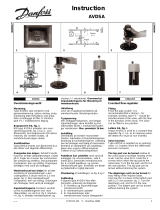 Danfoss AVDSA Instrukcja obsługi