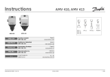 Danfoss AMV 410, 413 Instrukcja obsługi