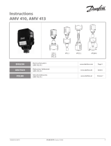 Danfoss AMV 410, AMV 413 Instrukcja obsługi