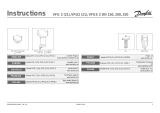 Danfoss VFG(S) / VFQ (DN 150-250) Instrukcja obsługi