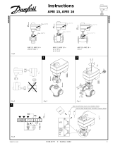 Danfoss AME 15, AME 16 Instrukcja obsługi