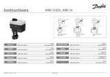 Danfoss AME 15(ES)/AME 16 Instrukcja obsługi