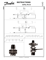 Danfoss AVPQ, PN 25 Instrukcja obsługi