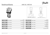 Danfoss AME 85, AME 86 (new DIP switch) Instrukcja obsługi