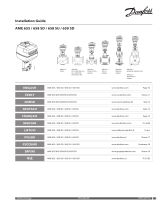 Danfoss AME 655/658 SU/658 SD/659 SD Instrukcja obsługi