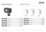 Danfoss AME 25/35 (new DIP switch) Instrukcja obsługi