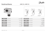 Danfoss AME 25/35 (new DIP switch) Instrukcja obsługi