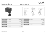 Danfoss AME 15/16 Instrukcja obsługi