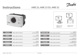 Danfoss AME 23/23 SU/33 Instrukcja obsługi