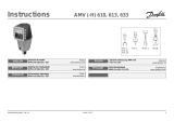 Danfoss AMV(-H) 610/613/633 Instrukcja obsługi
