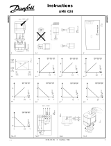 Danfoss AME 024 Instrukcja instalacji