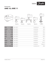 Danfoss AME 10, AME 11 Instrukcja obsługi