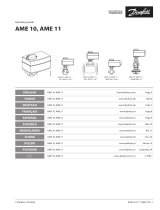 Danfoss AME 10, AME 11 Instrukcja obsługi