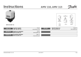 Danfoss AMV 110, AMV 113 Instrukcja obsługi