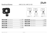 Danfoss AME 25 SU/SD Instrukcja obsługi