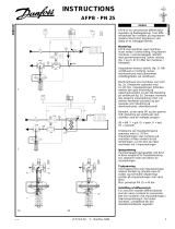 Danfoss AFPB PN 25 Instrukcja obsługi