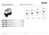 Danfoss AME-H 01, AME-H 02 Instrukcja obsługi