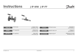 Danfoss Ball valves type JIP Instrukcja obsługi