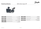 Danfoss Ball valves type JIP Instrukcja obsługi